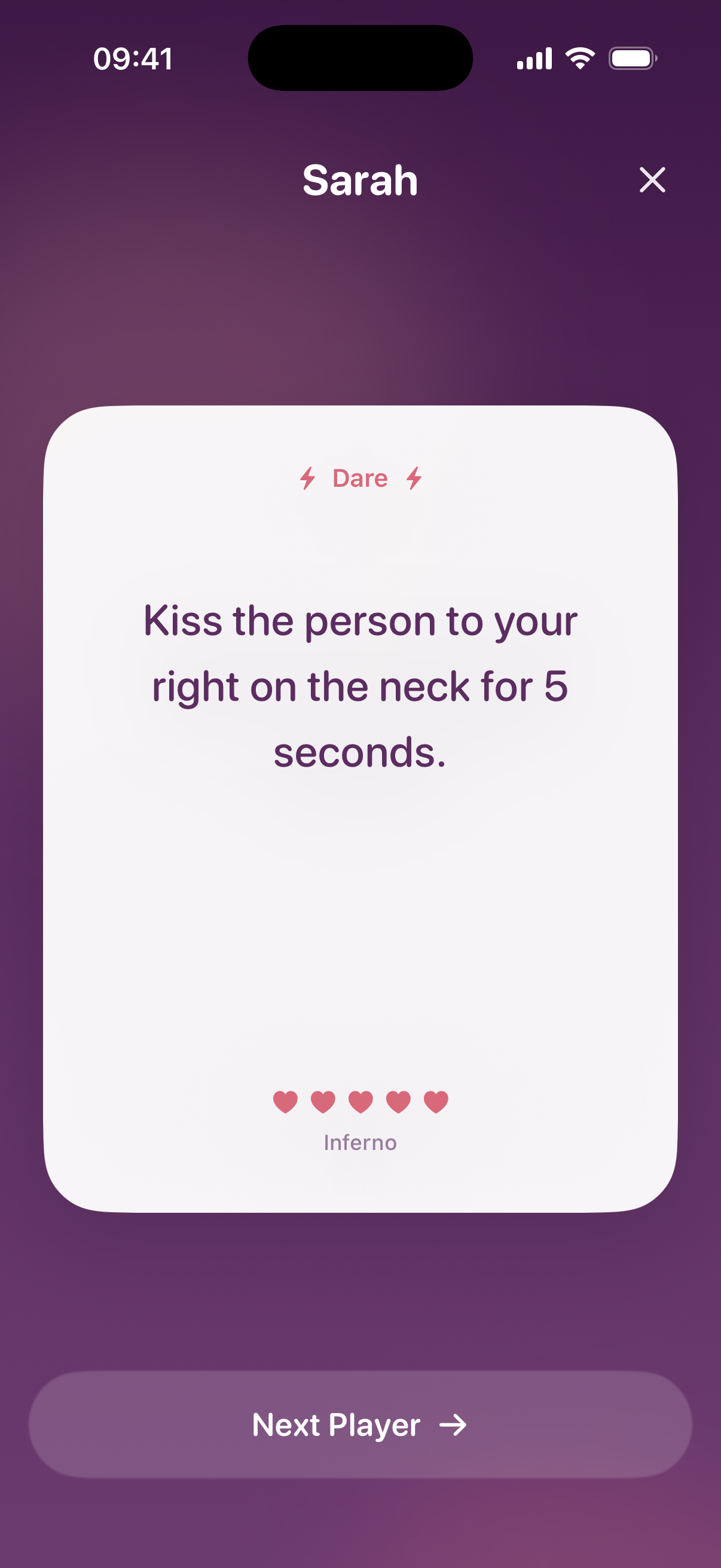 Truth or Dare App Screenshot 1